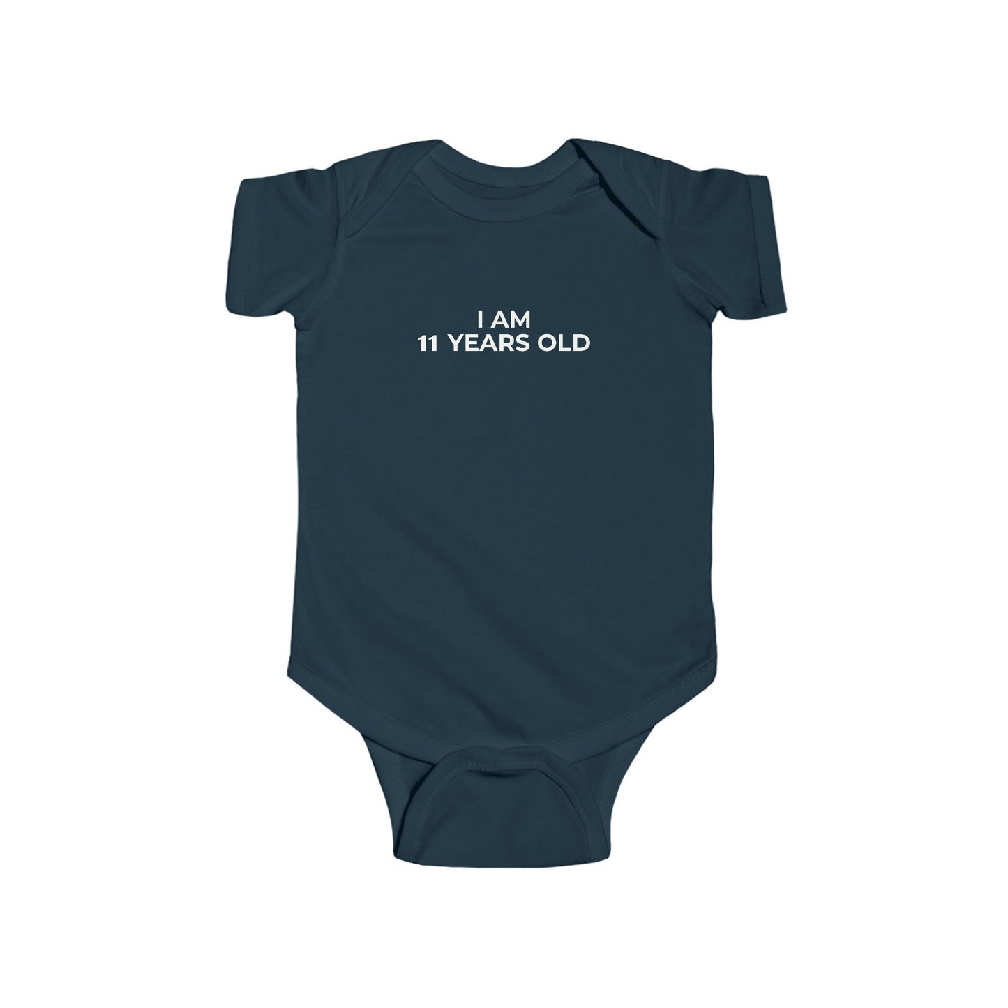 I Am 11 Years Old Onesie