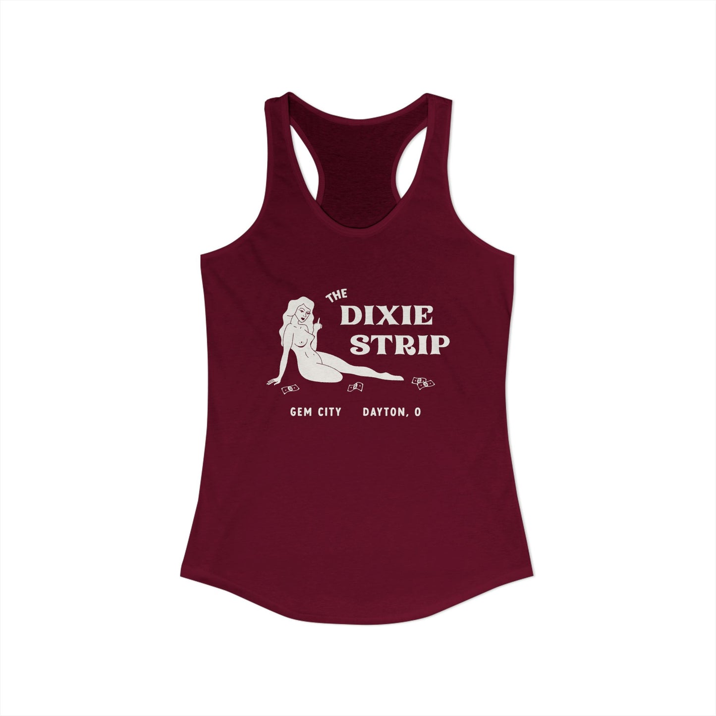 The Dixie Strip Racerback Tank