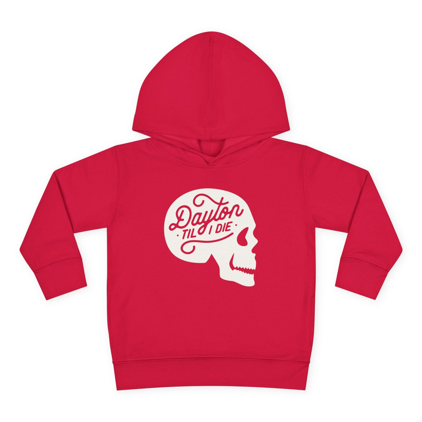 ‘Dayton Til I Die’ Skull Toddler Hoodie