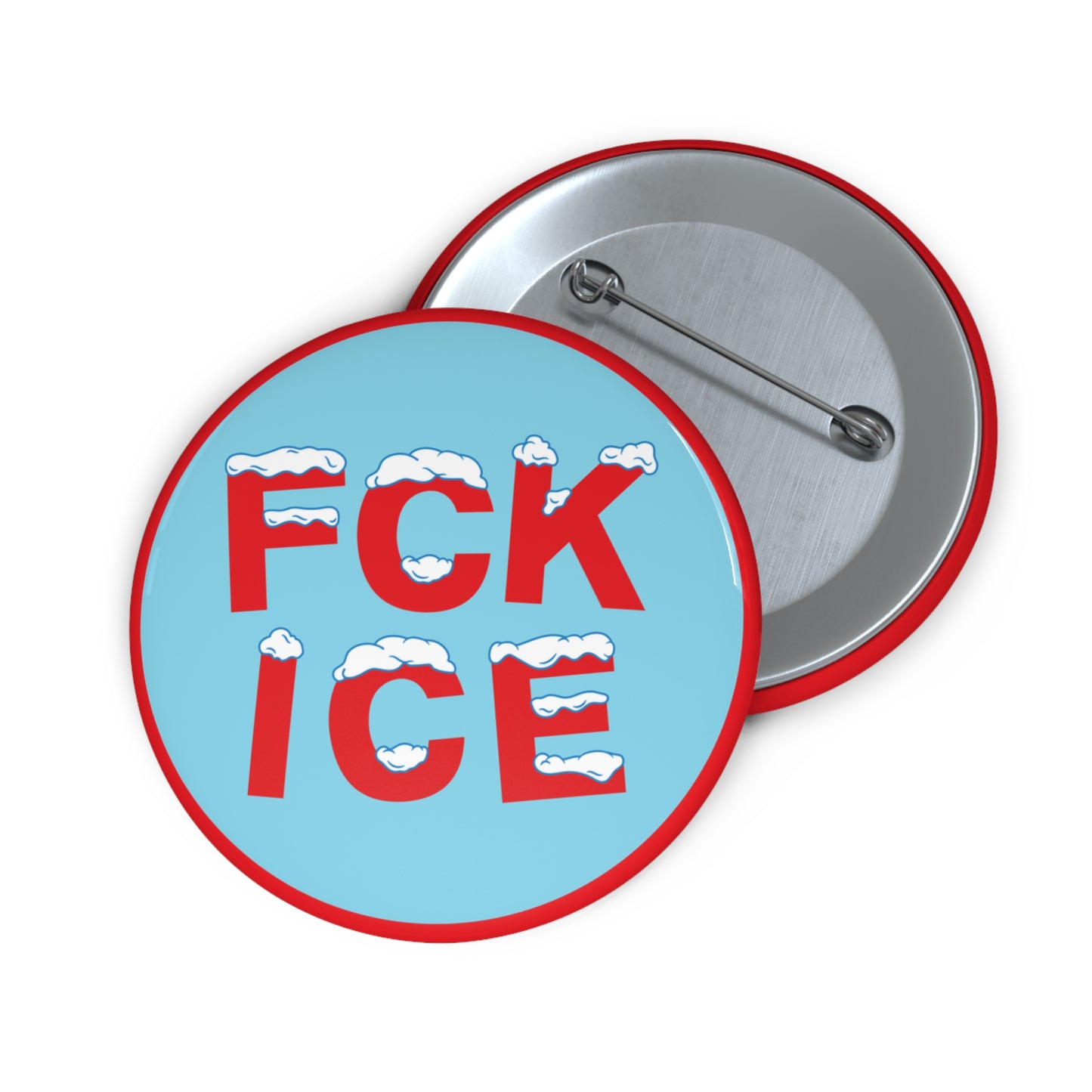 FCK ICE Button