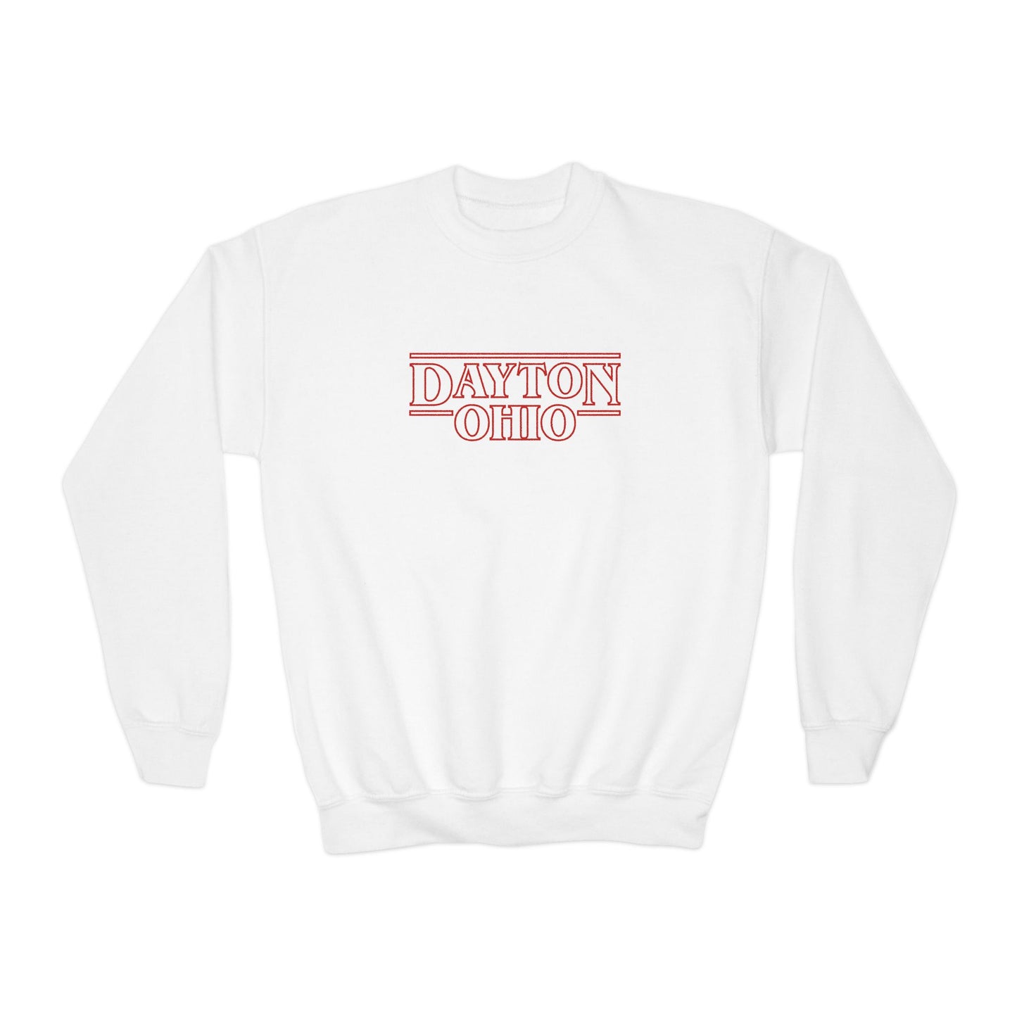 Stranger Things Dayton YOUTH Crewneck Sweatshirt