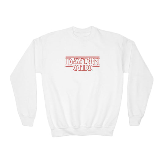 Stranger Things Dayton YOUTH Crewneck Sweatshirt