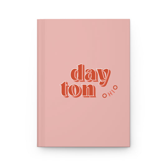 Pink Dayton Ohio Hardcover Journal