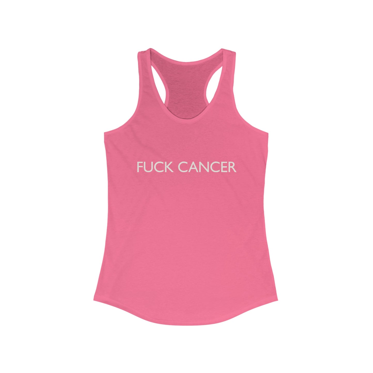 Fuck Cancer Racerback Tank