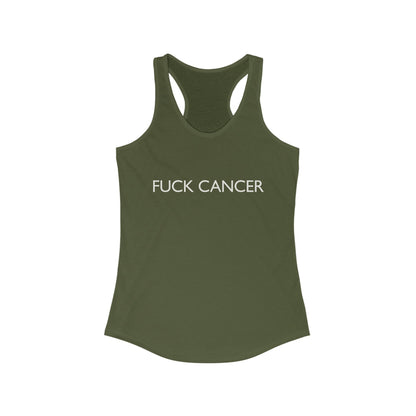 Fuck Cancer Racerback Tank