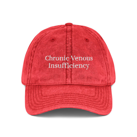 Chronic Venous Insufficiency Vintage Hat