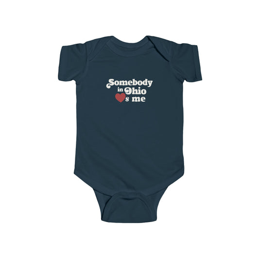 Somebody in Ohio Loves Me Onesie