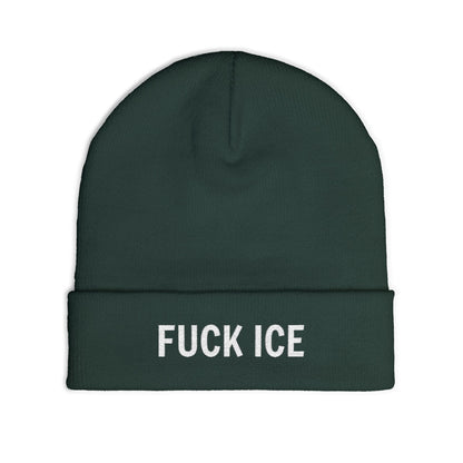 FUCK ICE Knit Beanie
