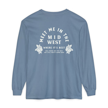 Meet Me In The Midwest Long Sleeve Tee