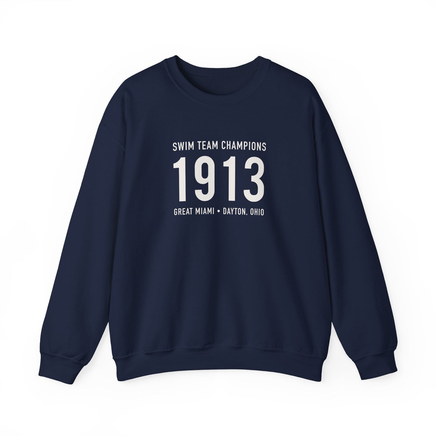 1913 Swim Team Champions Crewneck Sweatshirt