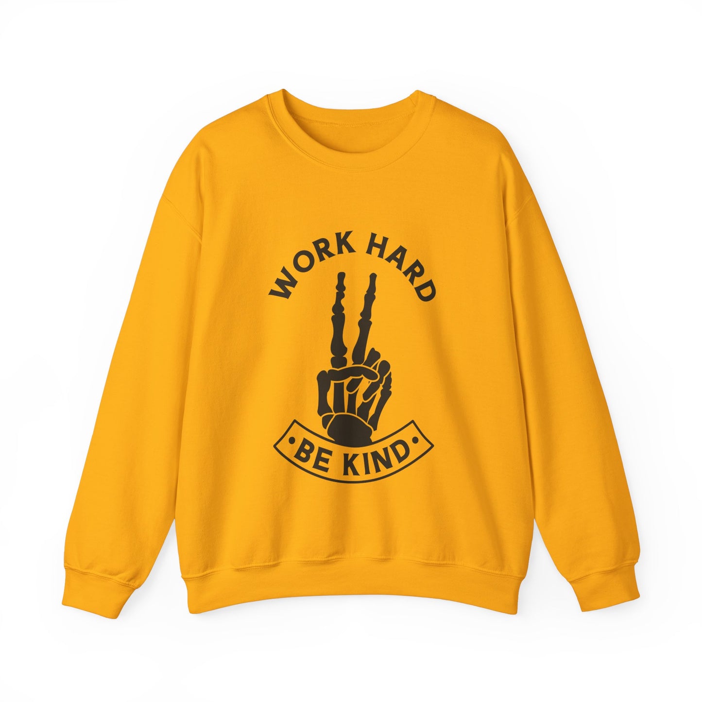 Work Hard Be Kind Crewneck Sweatshirt