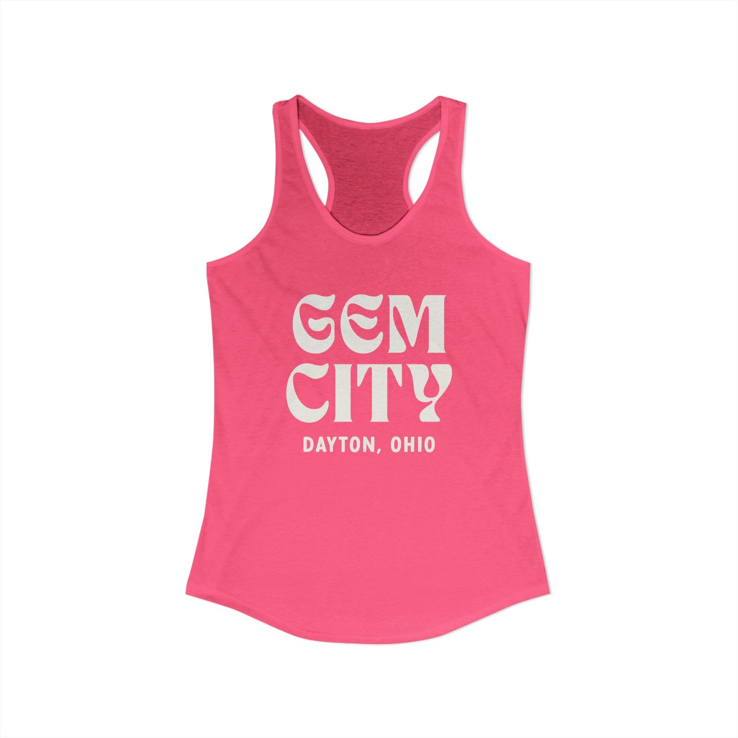 Retro Gem City Racerback Tank