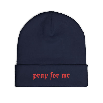Pray For Me Knit Beanie