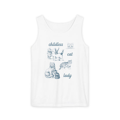 Childless Cat Lady Jersey Tank