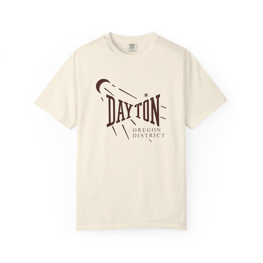 Dayton Oregon District Moon Tee