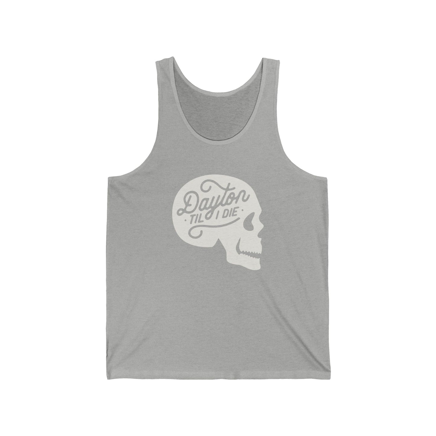 'Dayton Til I Die' Skull Jersey Tank