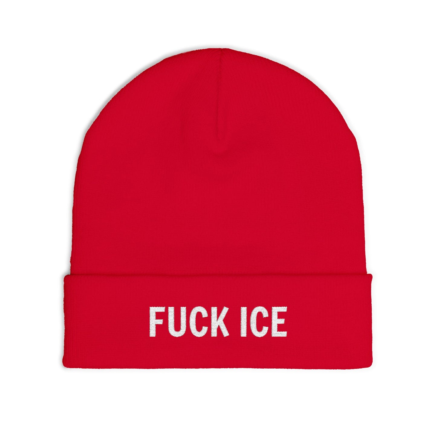 FUCK ICE Knit Beanie