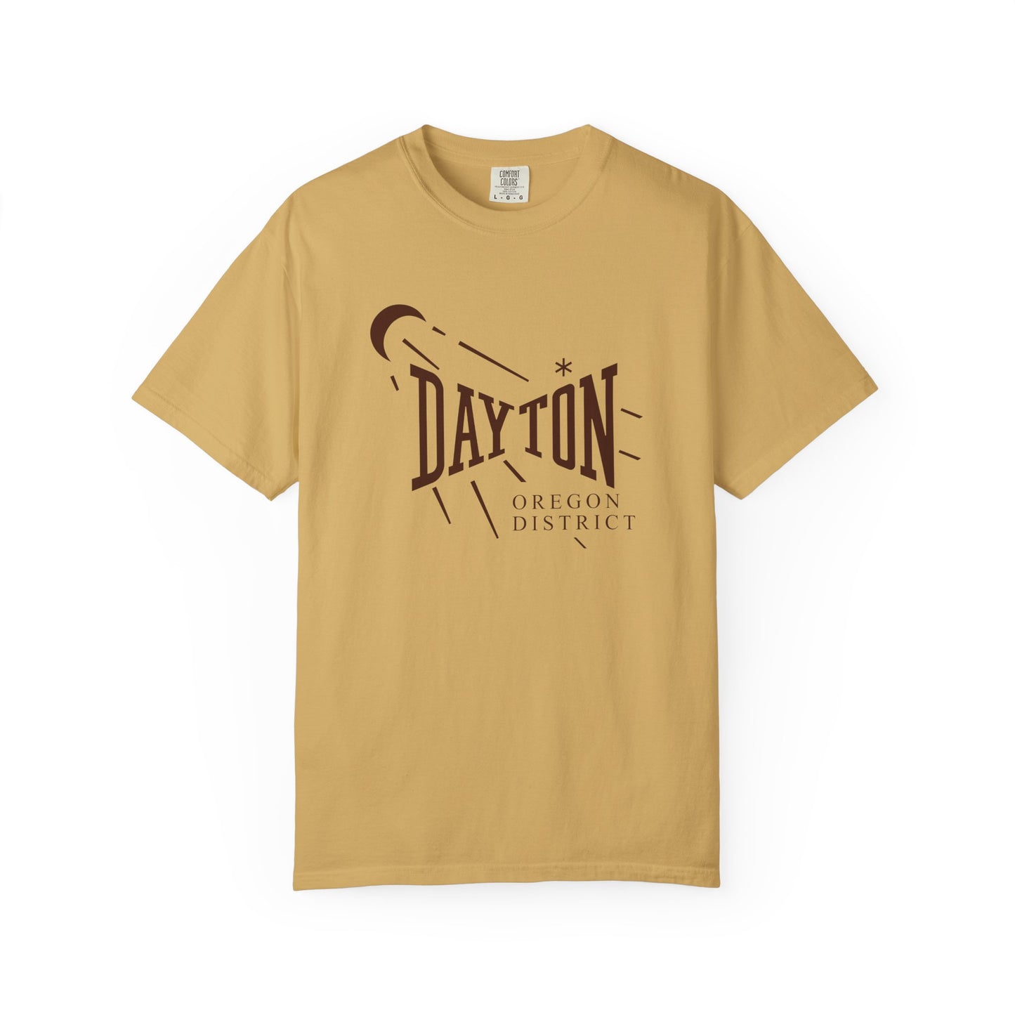 Dayton Oregon District Moon Tee