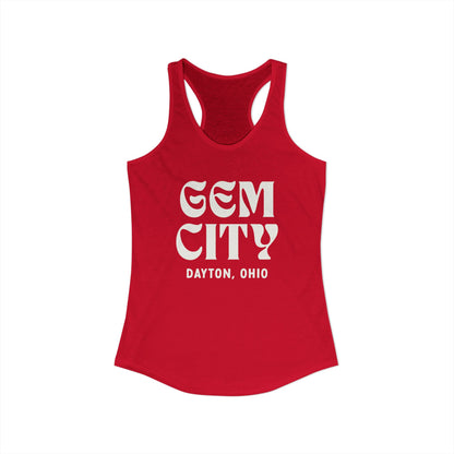 Retro Gem City Racerback Tank
