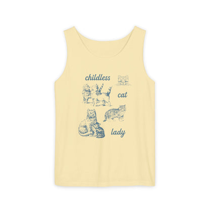Childless Cat Lady Jersey Tank