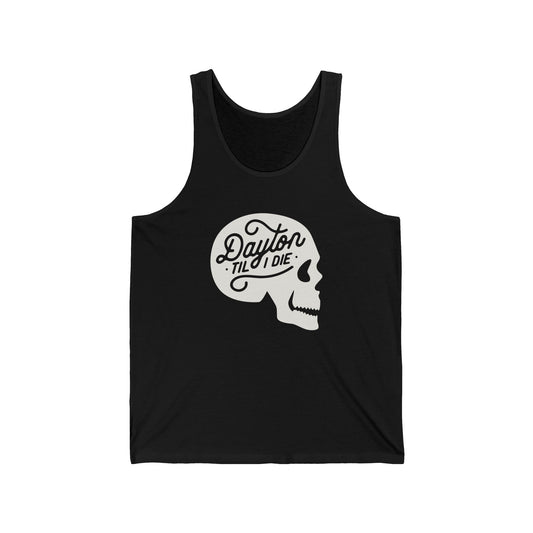 'Dayton Til I Die' Skull Jersey Tank