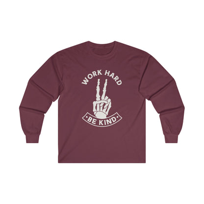 Work Hard Be Kind Long Sleeve Tee