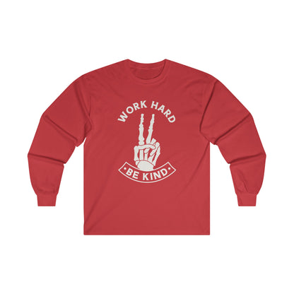 Work Hard Be Kind Long Sleeve Tee