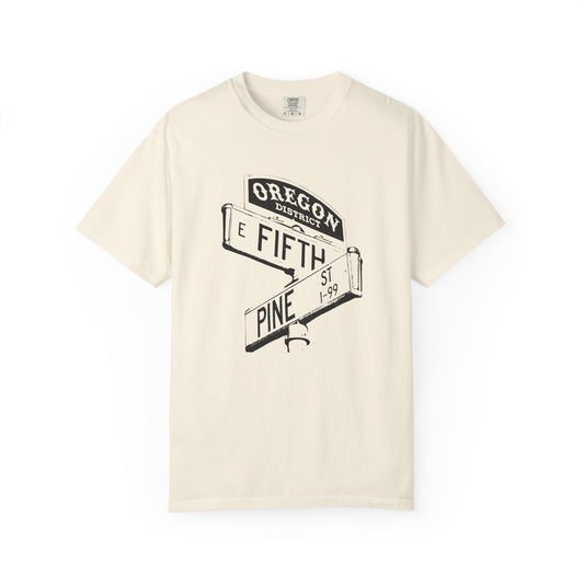 Oregon District Street Signs Tee