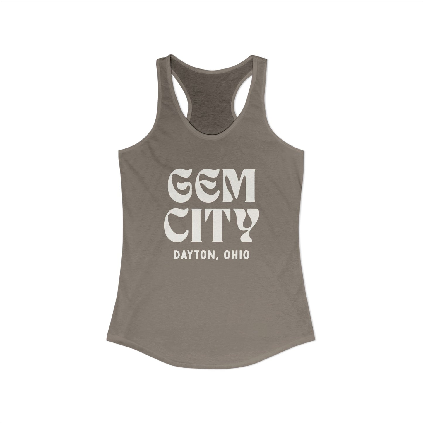 Retro Gem City Racerback Tank