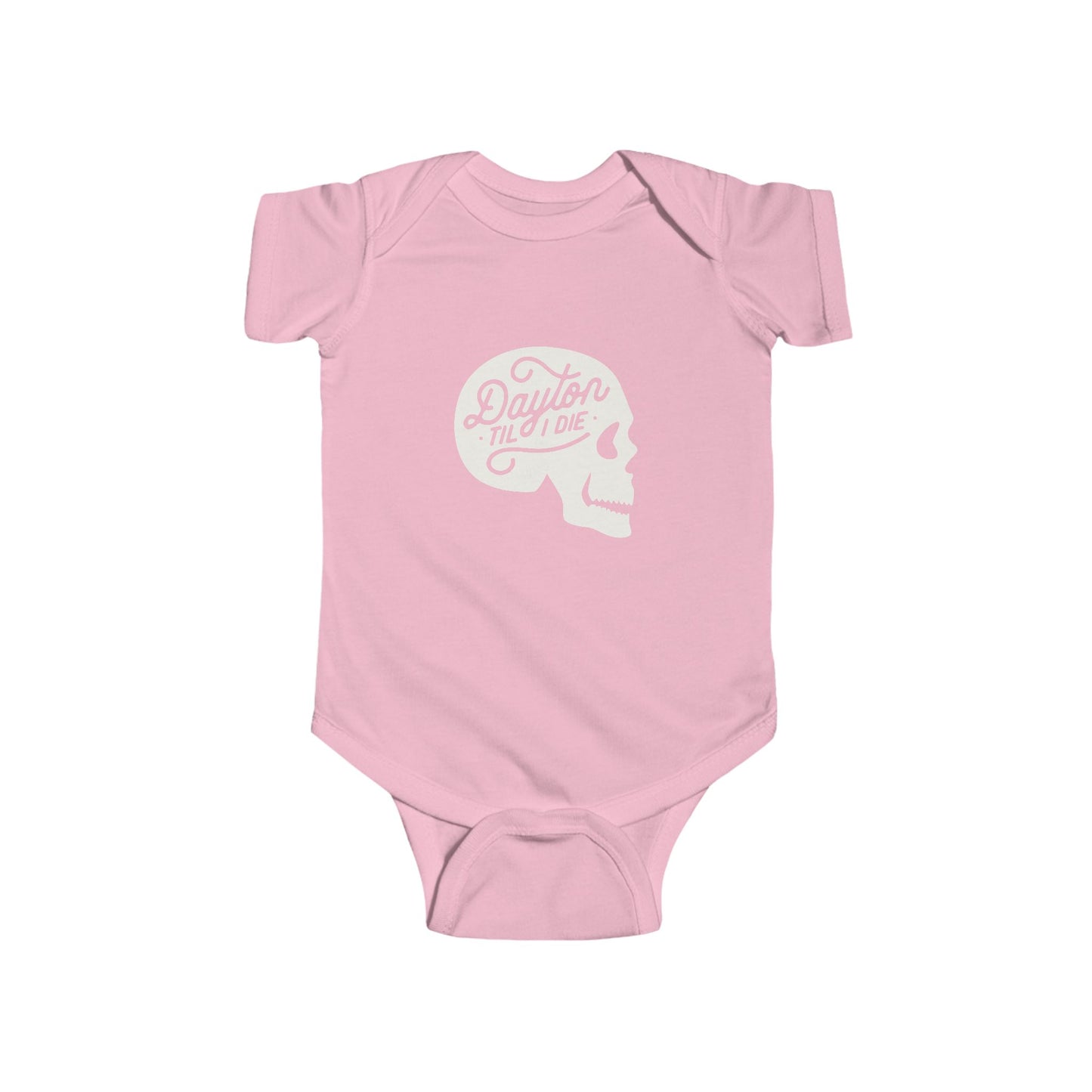 'Dayton Til I Die' Skull Onesie