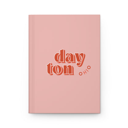 Pink Dayton Ohio Hardcover Journal