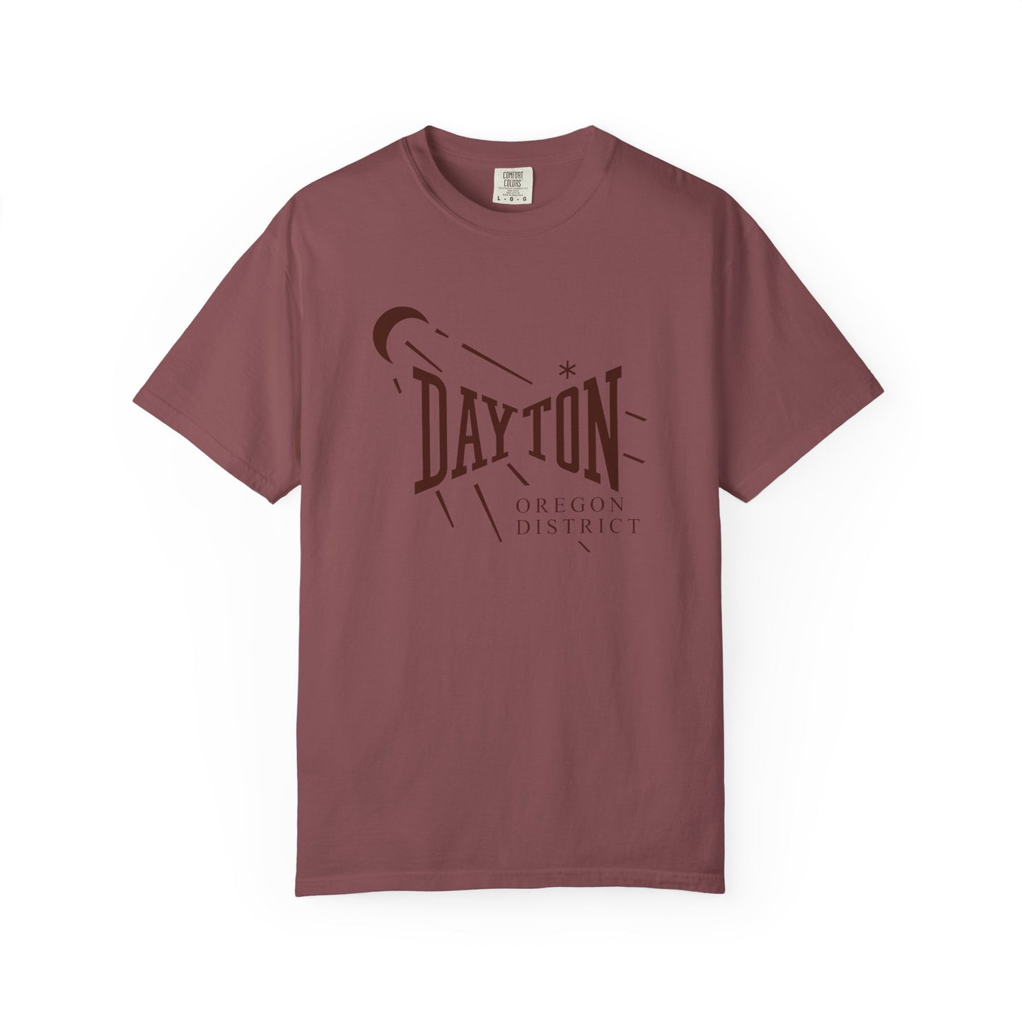 Dayton Oregon District Moon Tee