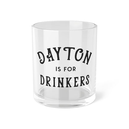 Dayton Is For Drinkers Bar Glass