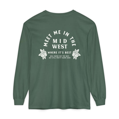 Meet Me In The Midwest Long Sleeve Tee
