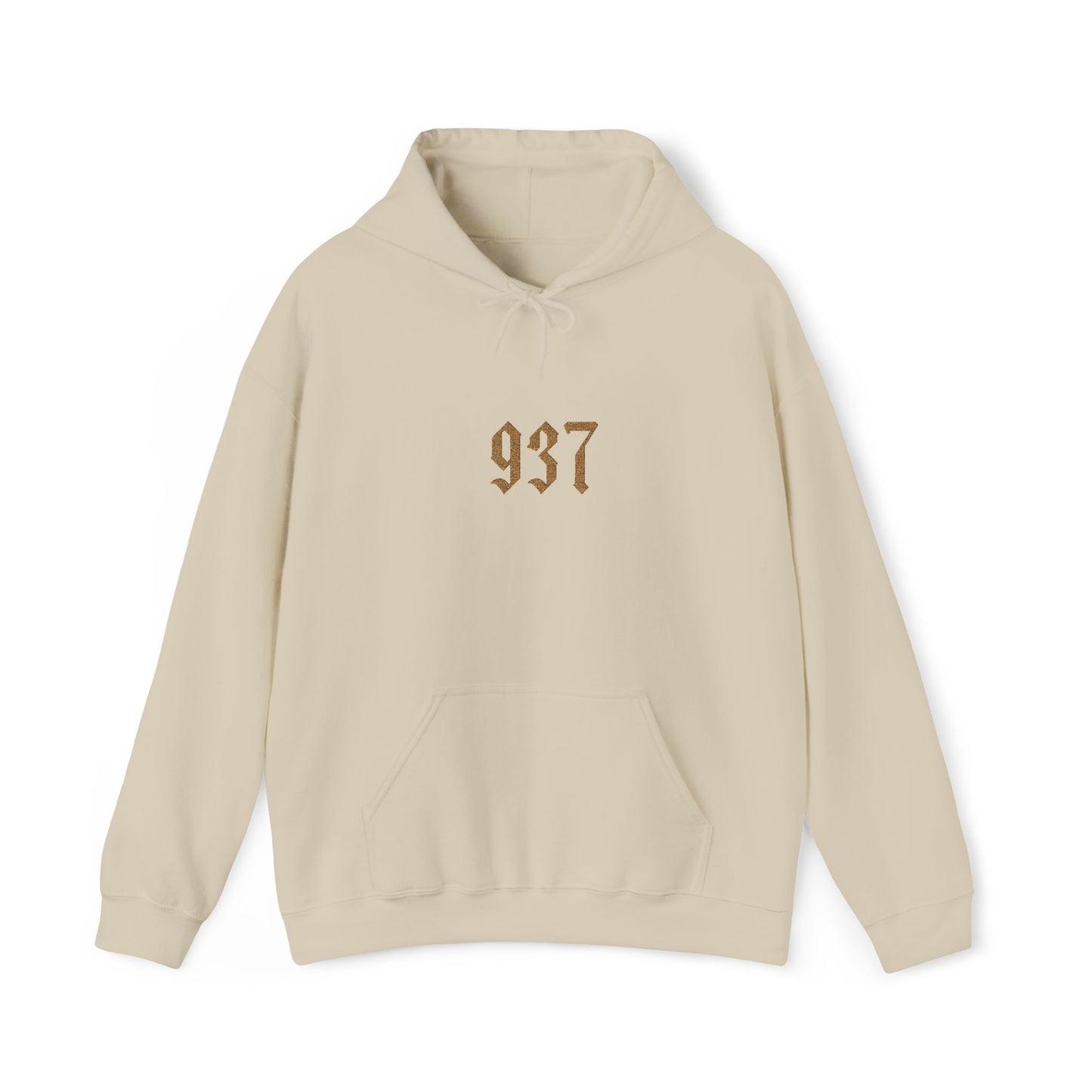937 Embroidered Hoodie Sweatshirt