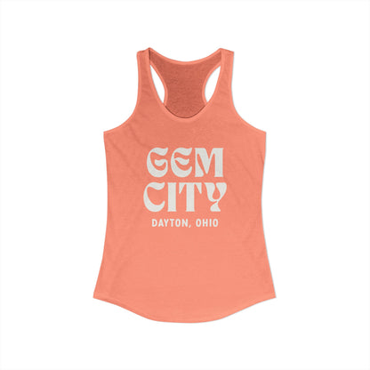 Retro Gem City Racerback Tank