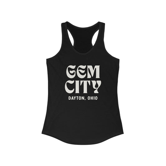 Retro Gem City Racerback Tank