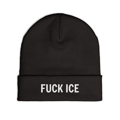 FUCK ICE Knit Beanie