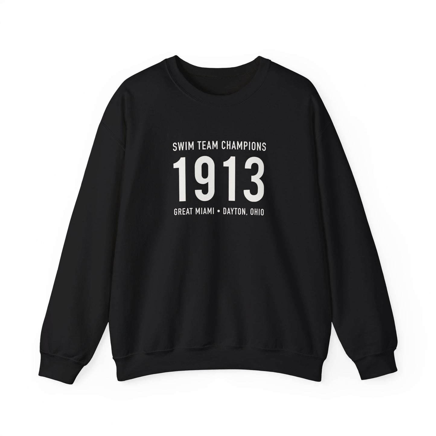 1913 Swim Team Champions Crewneck Sweatshirt