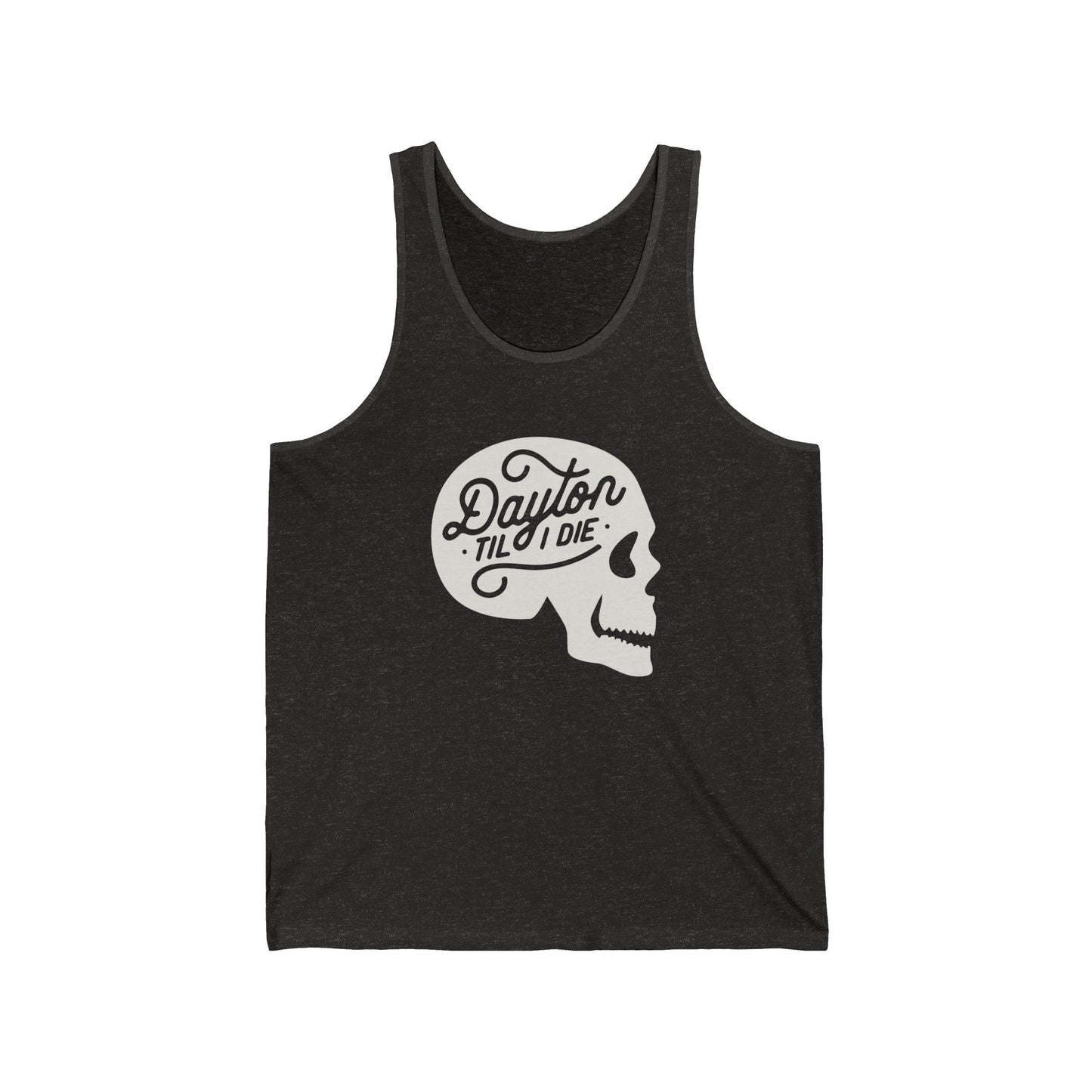 'Dayton Til I Die' Skull Jersey Tank