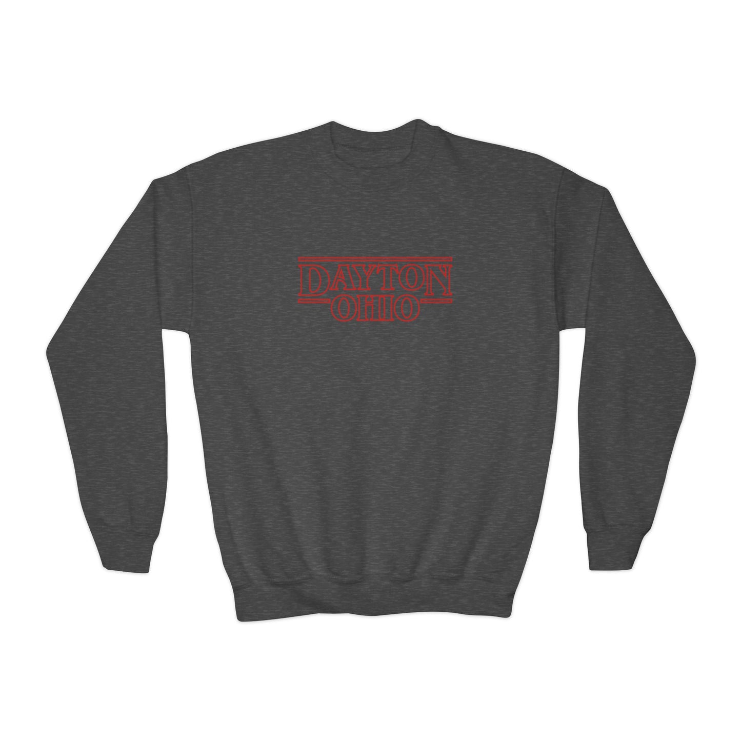 Stranger Things Dayton YOUTH Crewneck Sweatshirt