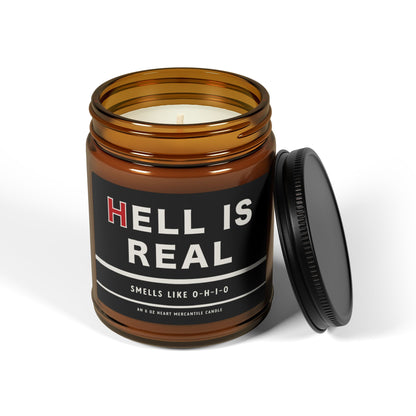 Hell Is Real Candle