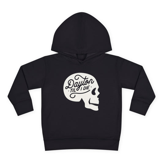 ‘Dayton Til I Die’ Skull Toddler Hoodie