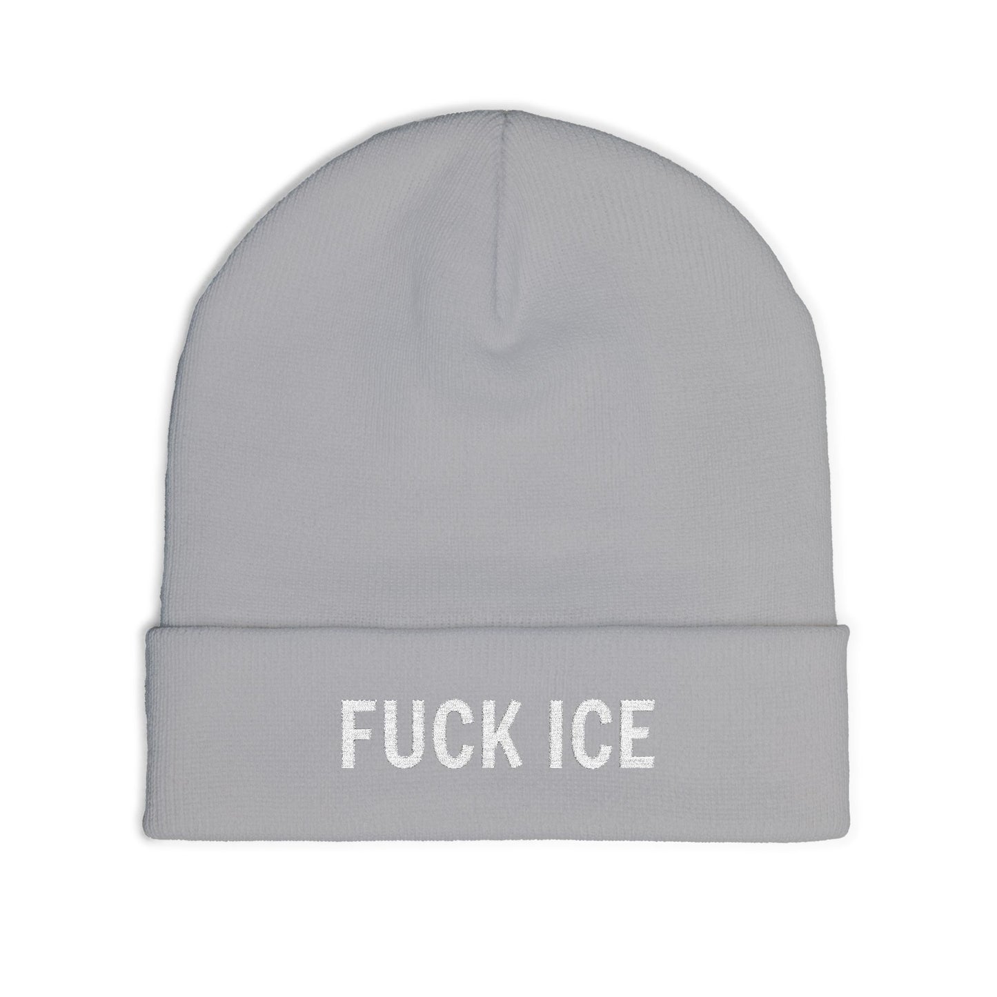 FUCK ICE Knit Beanie