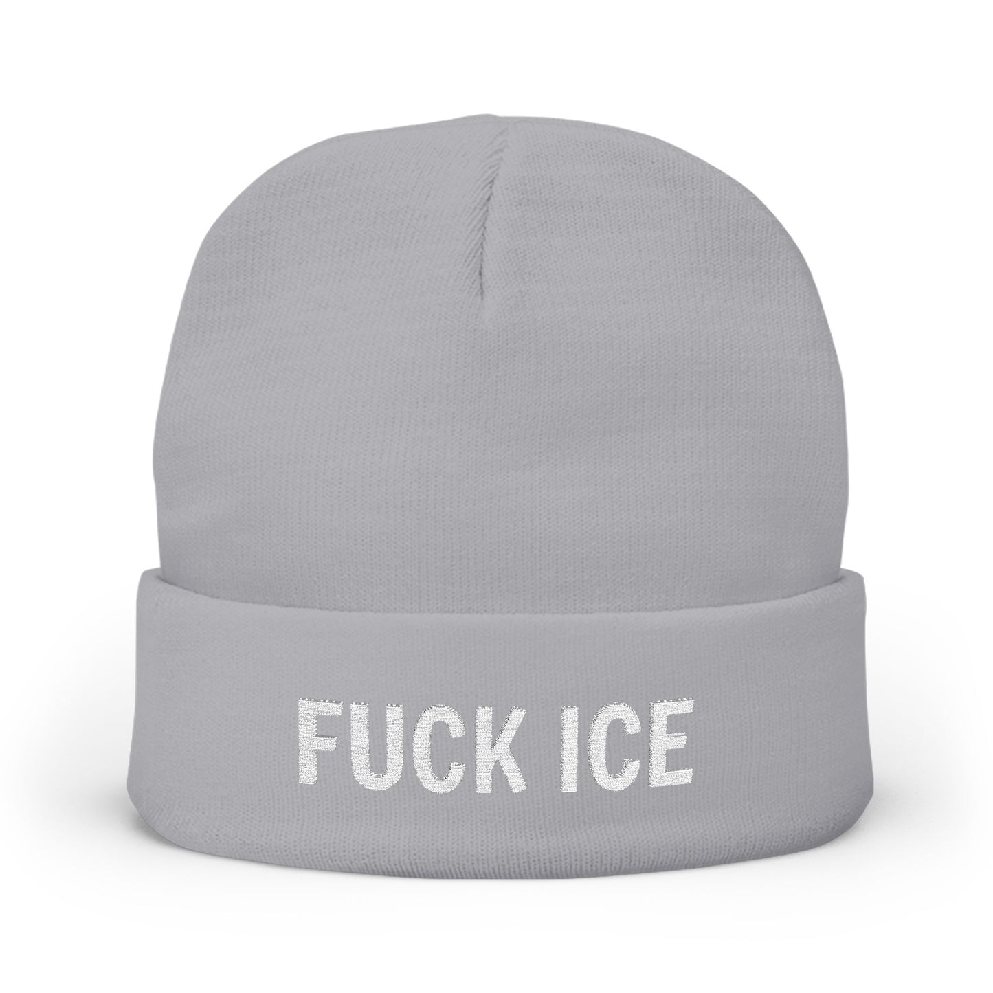 FUCK ICE Knit Beanie