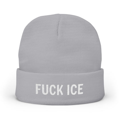 FUCK ICE Knit Beanie