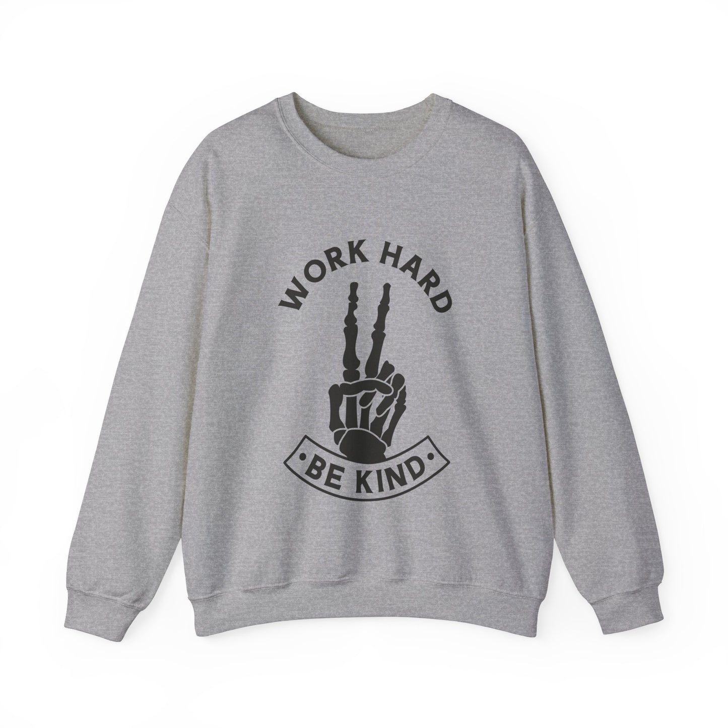 Work Hard Be Kind Crewneck Sweatshirt