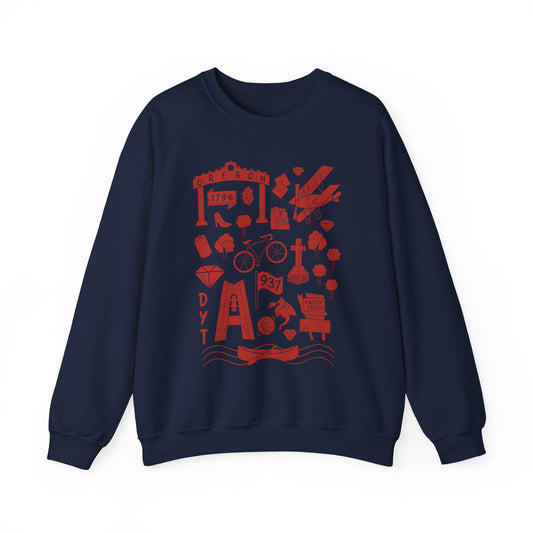 Dayton Doodles Crewneck Sweatshirt