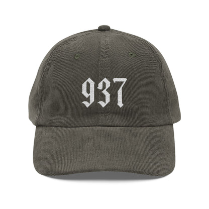 937 Vintage Corduroy Hat