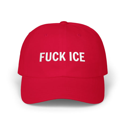 FUCK ICE Classic Dad Hat
